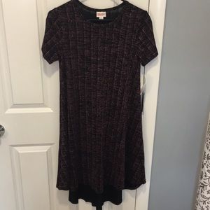 NWT Lularoe Carly Xxs elegant pink sparkles 💖